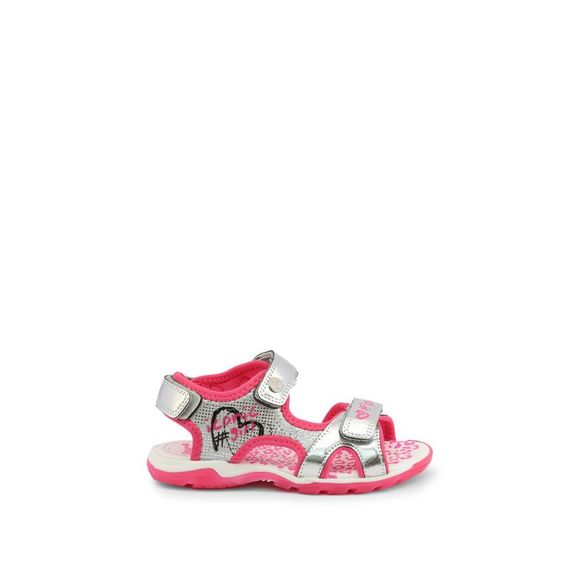 Shone Glitter Velcro Sandals